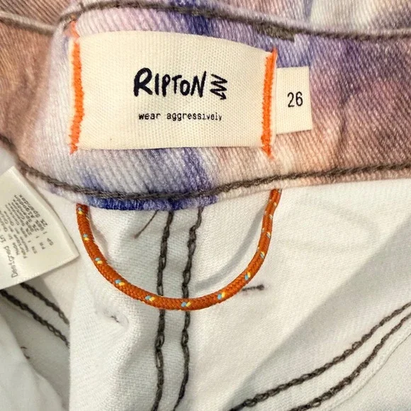 Ripton Performance Denim Fungi Straight Leg Pants Gorpcore Outdoor  Size 26 - Picture 2 of 10